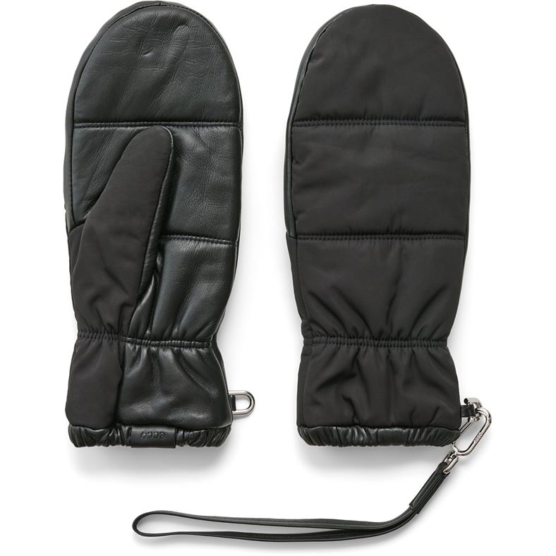 ecco gloves w quilted mittens